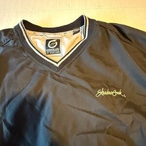 Black Men's golf windbreak